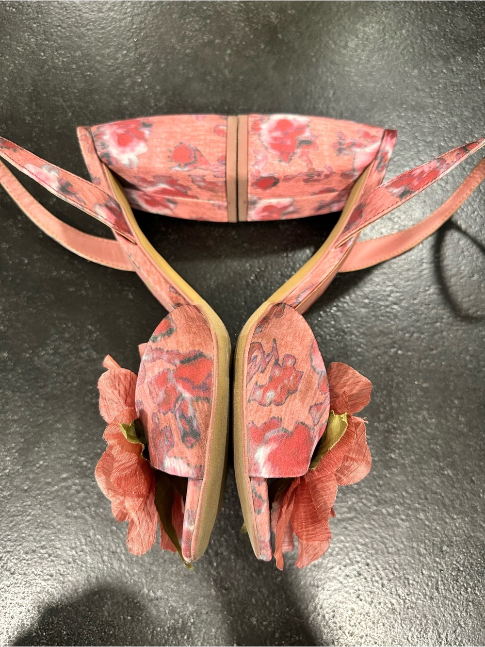 Sam Edelman Circus Aria Floral Block Heel Sandals - Picture 5 of 7